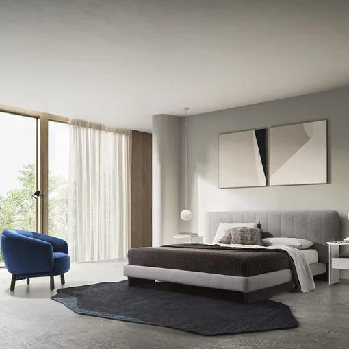 Tappeto Roche con forma irregolare che ricorda una roccia di Calligaris