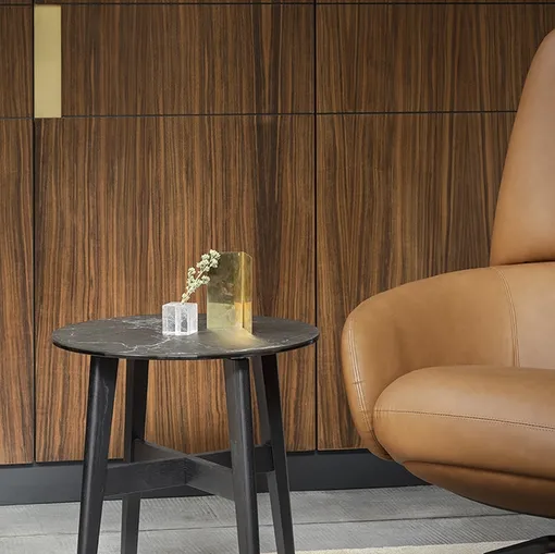 Tavolino rotondo Abrey di Calligaris