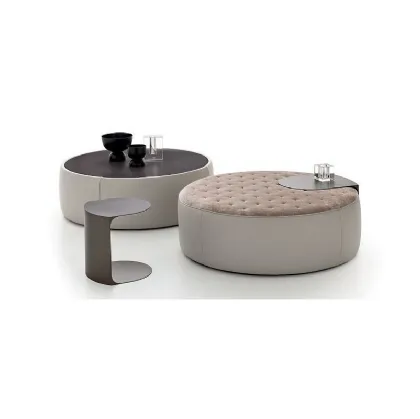 Pouf Clip Set in tessuto di Ditre Italia