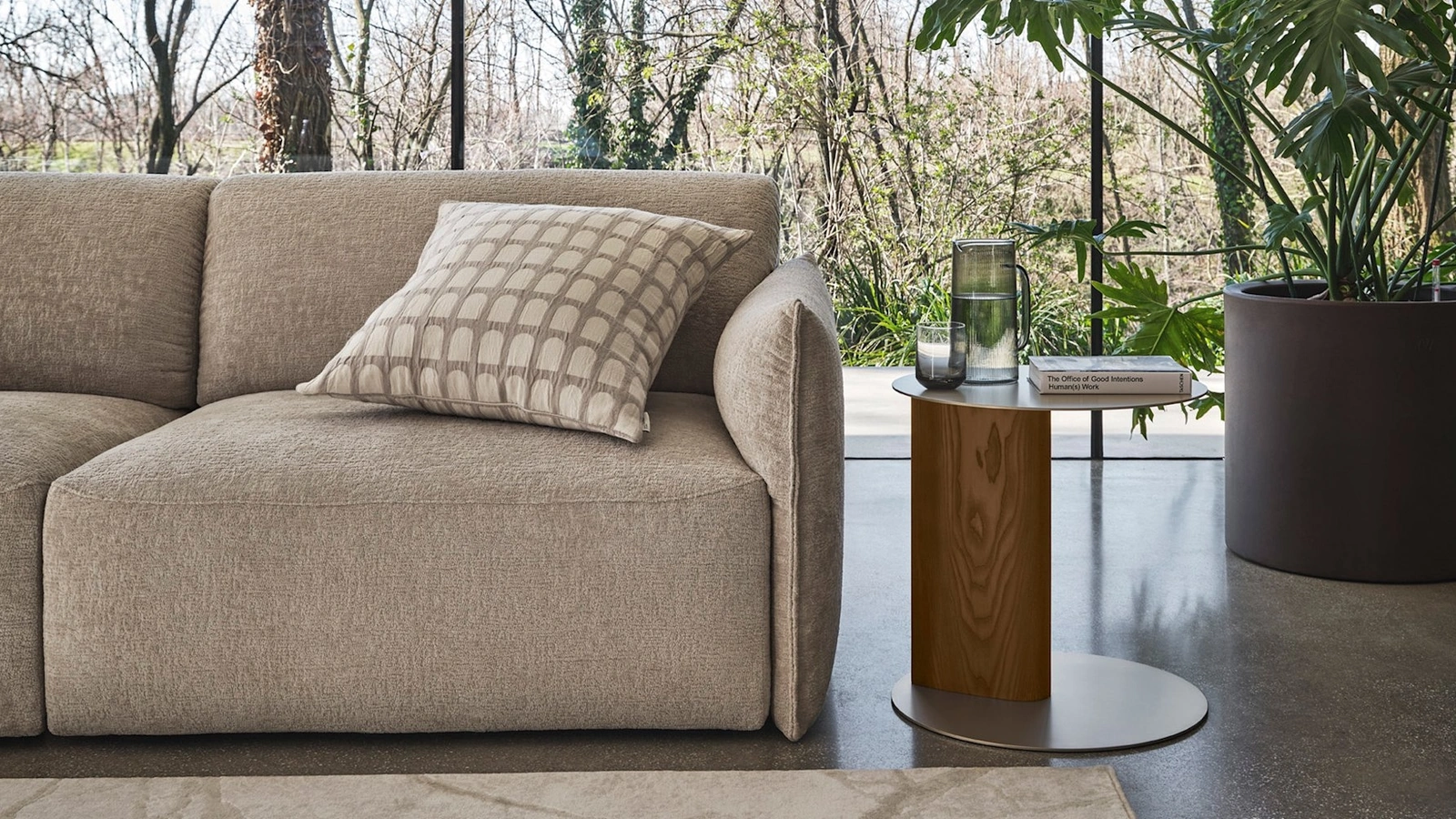 Tavolino Sandy da divano di Calligaris