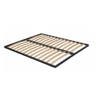 Rete Letto Comfort in acciaio con doghe in faggio multistrato di Oggioni