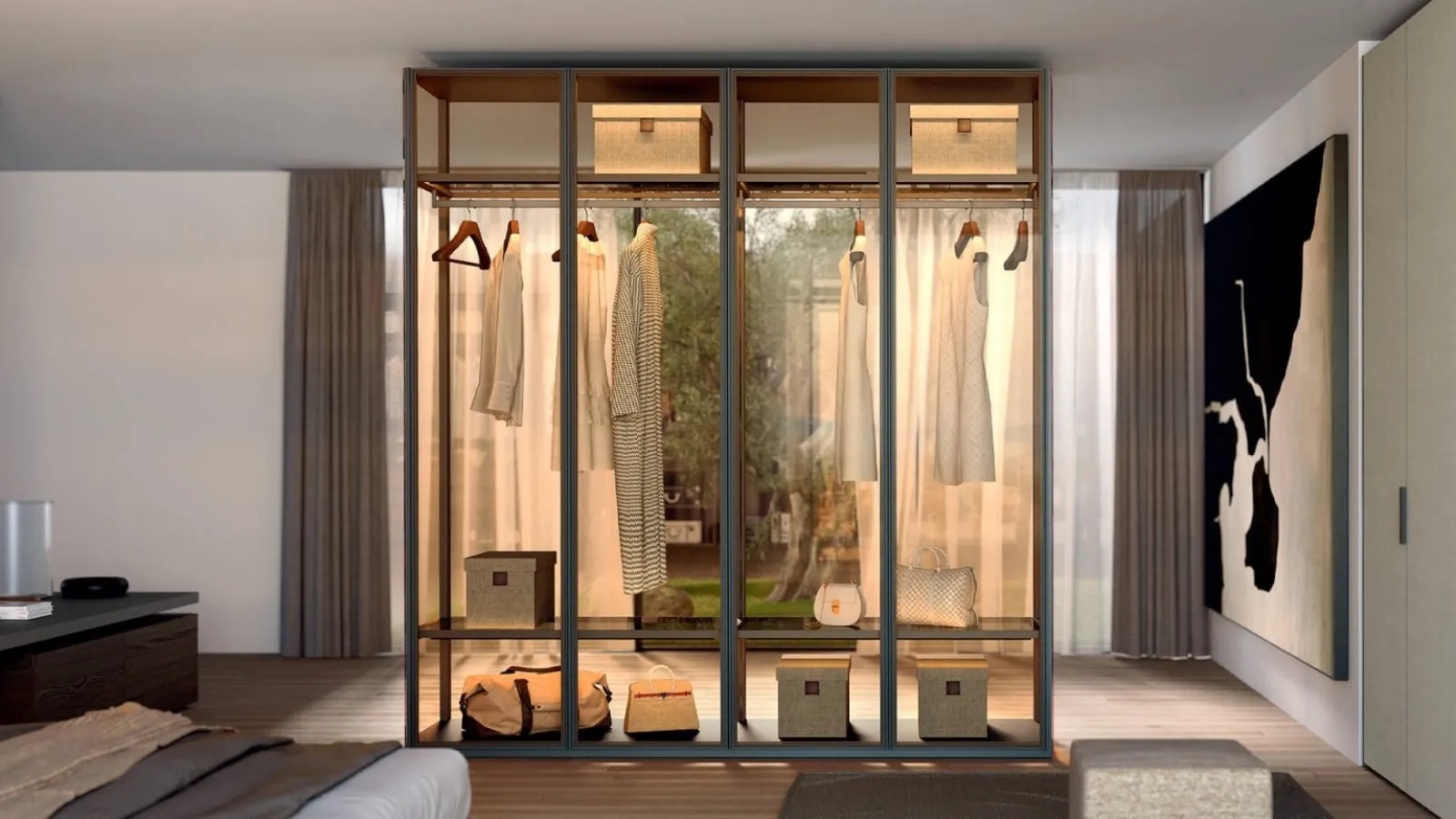 Armadio bifacciale Acquario di Fratelli Elli