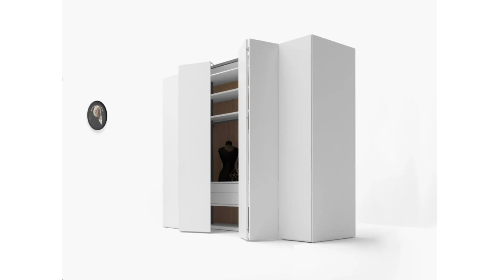 Cabina Armadio Camerino Freedhome di Caccaro