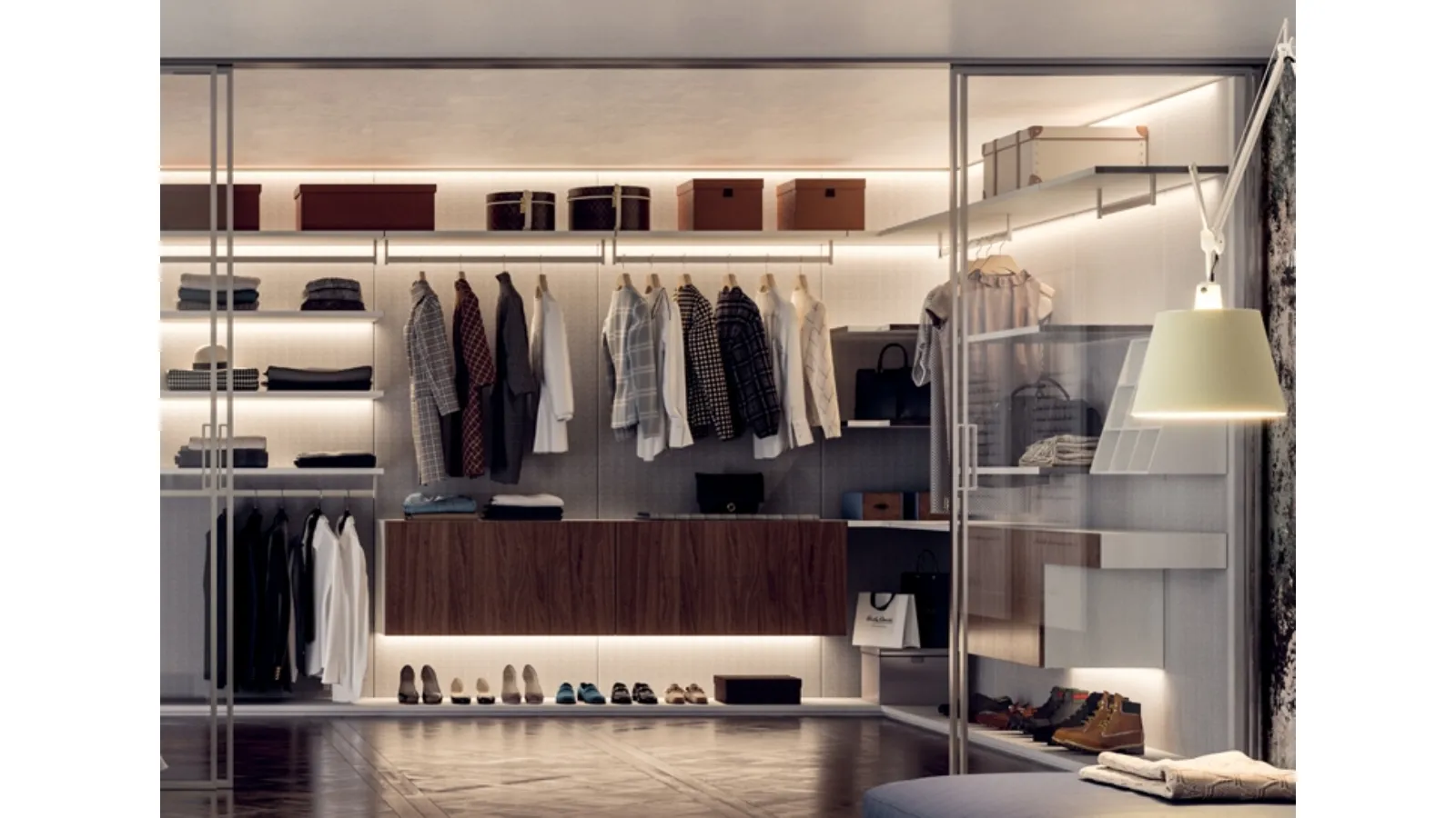 Cabina Armadio Melograno 02 di Le Fablier