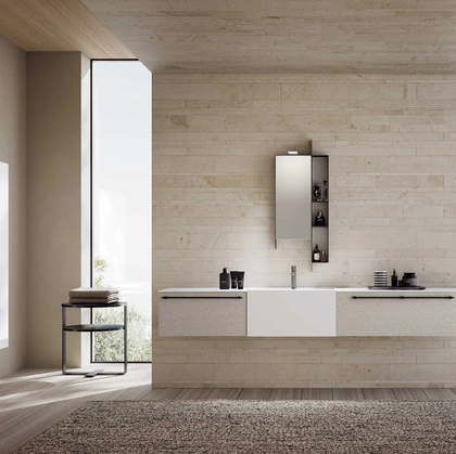 Mobile da Bagno sospeso M System 032 di Baxar