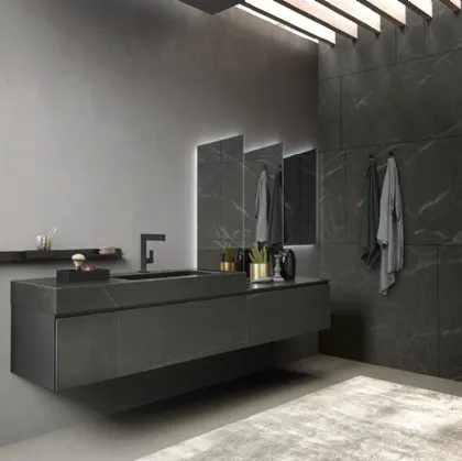 Mobile da Bagno sospeso in gres Modulo 07 di Archeda