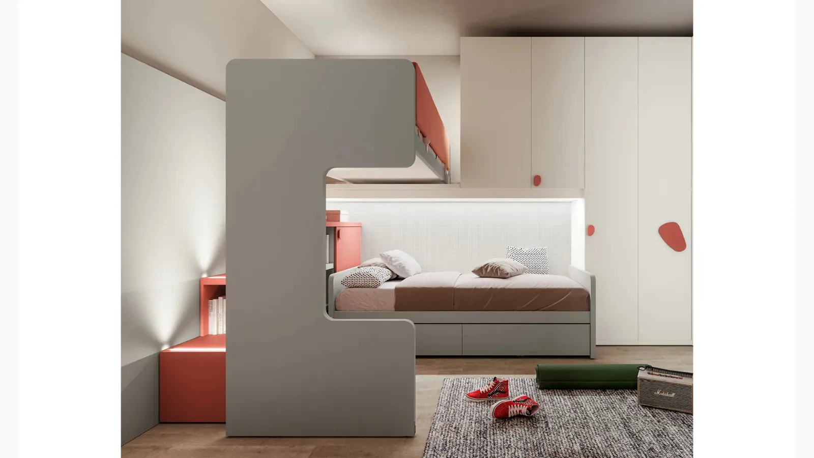 Cameretta Layout 16B di Doimo Cityline