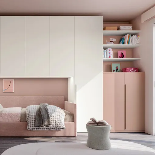 Cameretta a ponte Layout 01B di Doimo Cityline