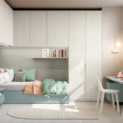 Cameretta a ponte Layout 03B di Doimo Cityline