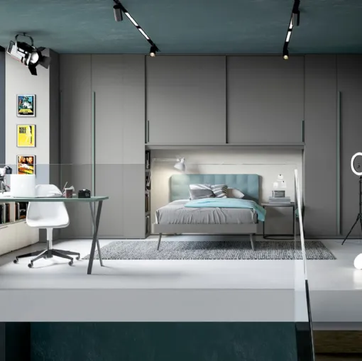 Cameretta a ponte Layout 04B di Doimo Cityline