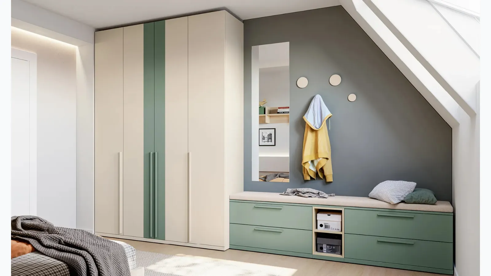 Cameretta Layout 12A di Doimo Cityline