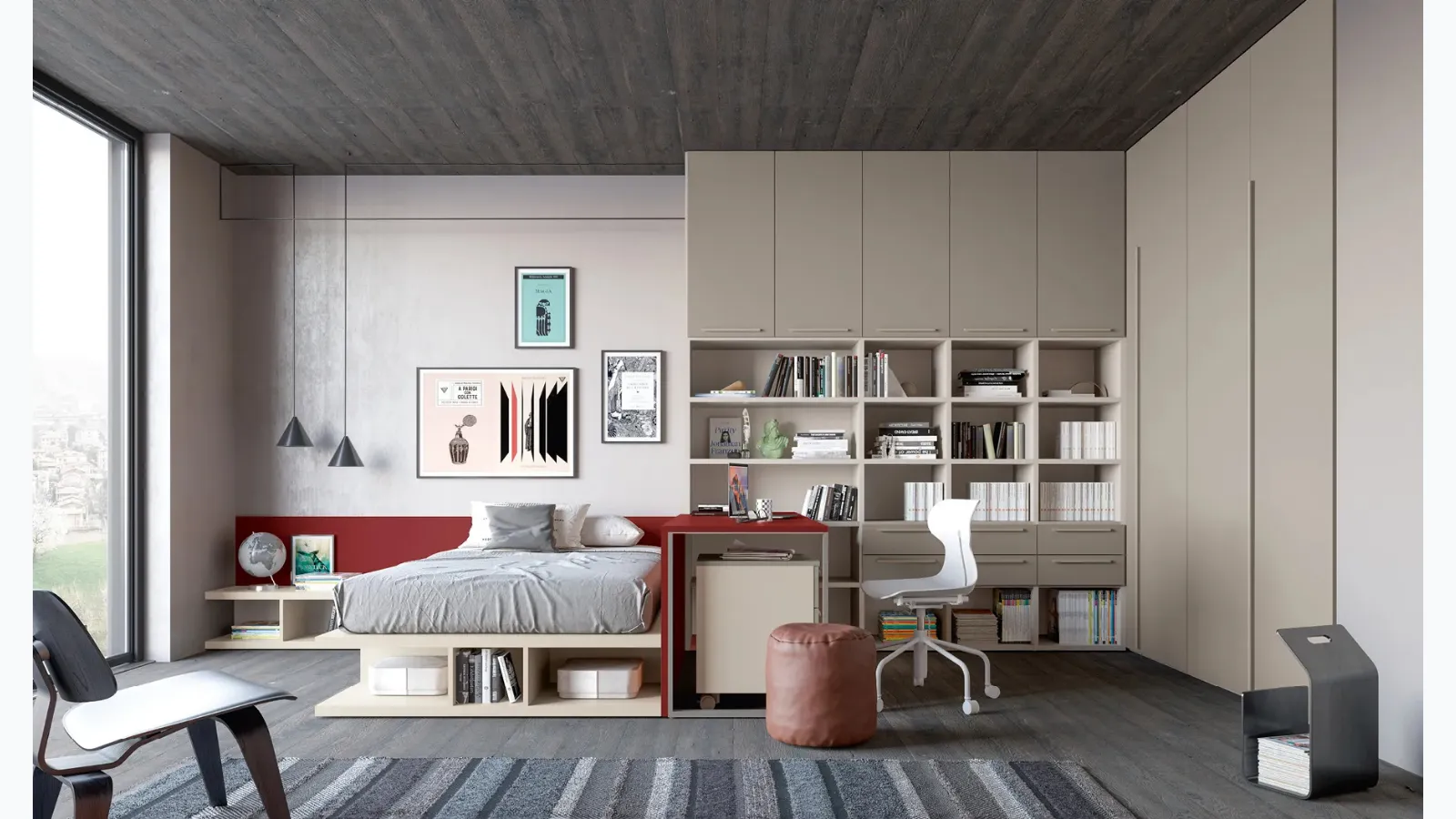 Cameretta Layout 15A di Doimo Cityline