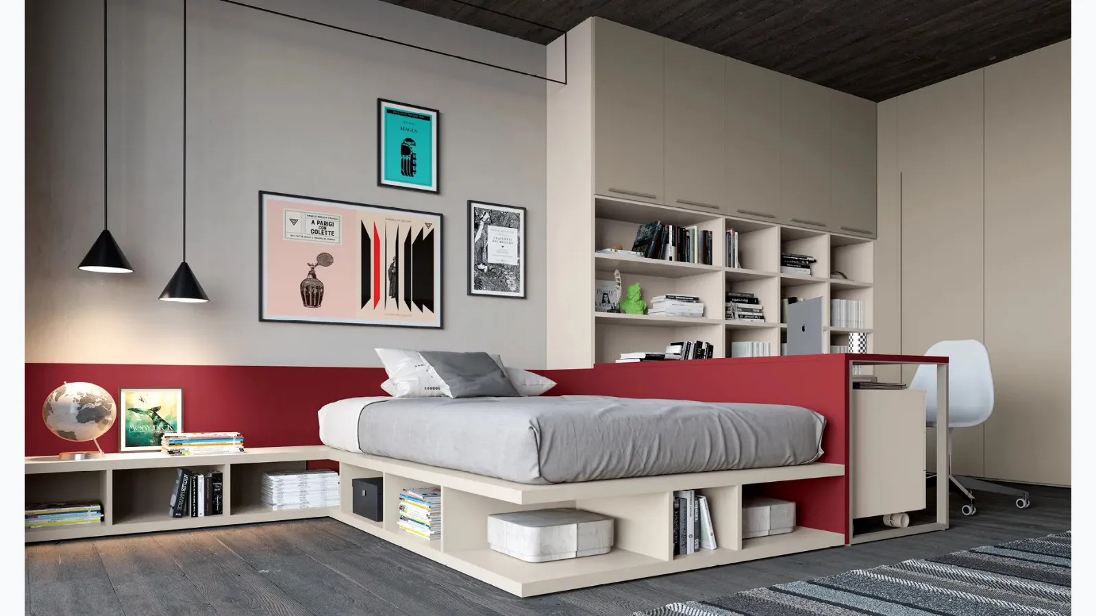 Cameretta Layout 15A di Doimo Cityline