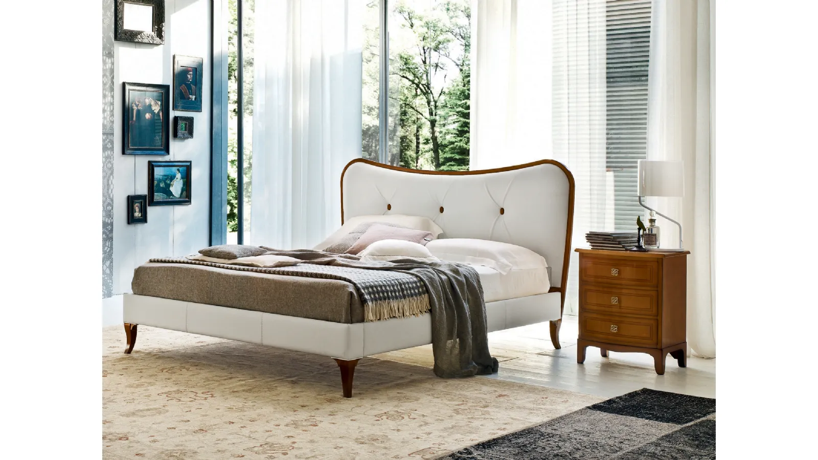 Comodino Cometa in legno di Tiglio di Le Fablier