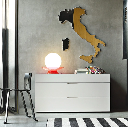 Comò a 3 cassetti Flin di Lema