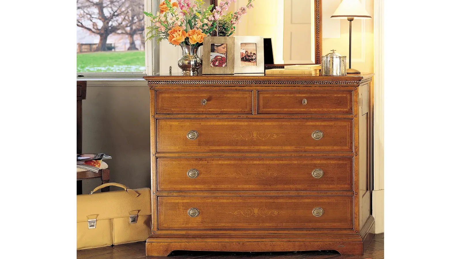 Comò classico Glicine Le Fablier