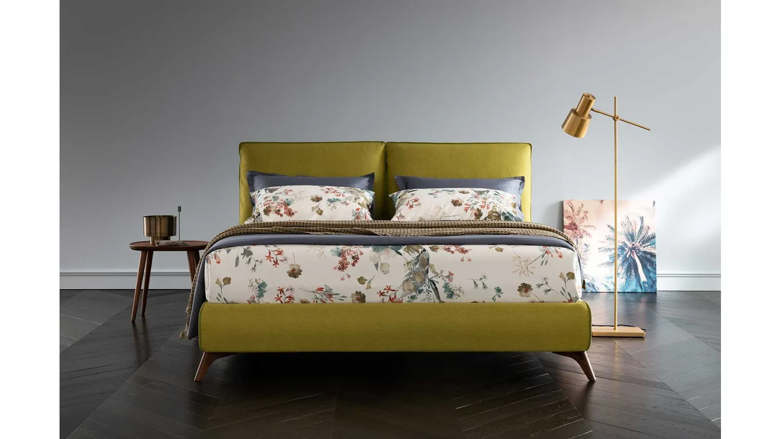 Letto con testiera Soul Nisida di Altrenotti