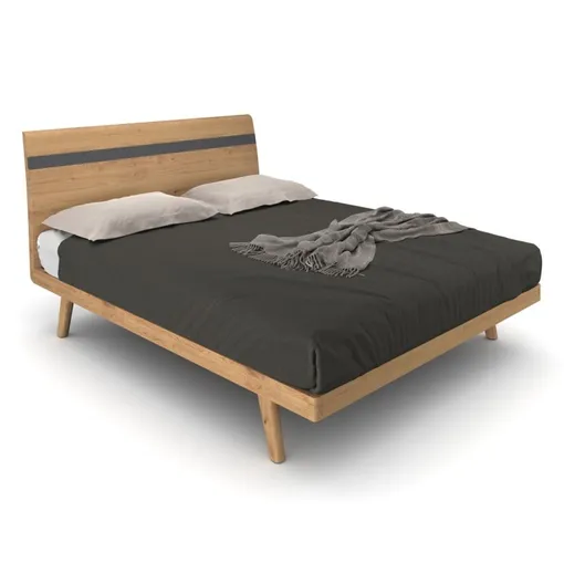 Letto Berlino in legno di rovere di Le Fablier