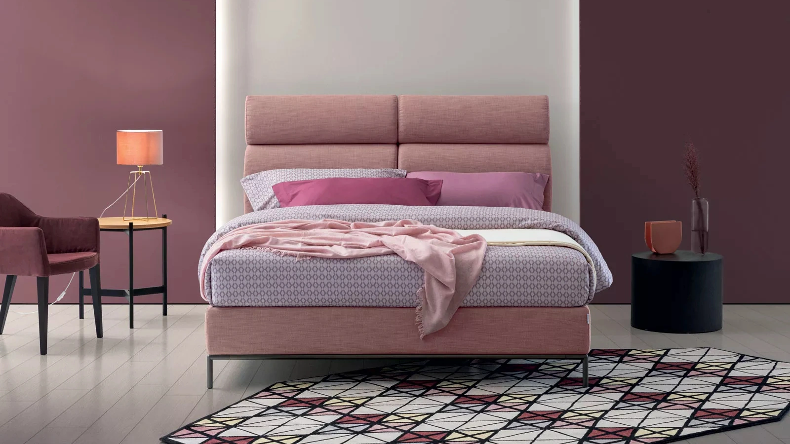 Letto con contenitore Veglio di Oggioni