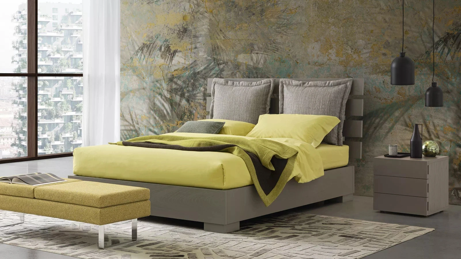 Letto in legno Parkside di Oggioni