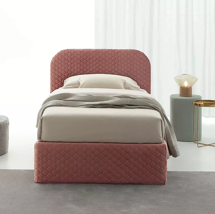 Letto Singolo con contenitore Golf 602A di Oggioni