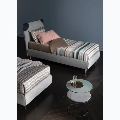 Letto singolo con testiera Soul Young Licony di Altrenotti