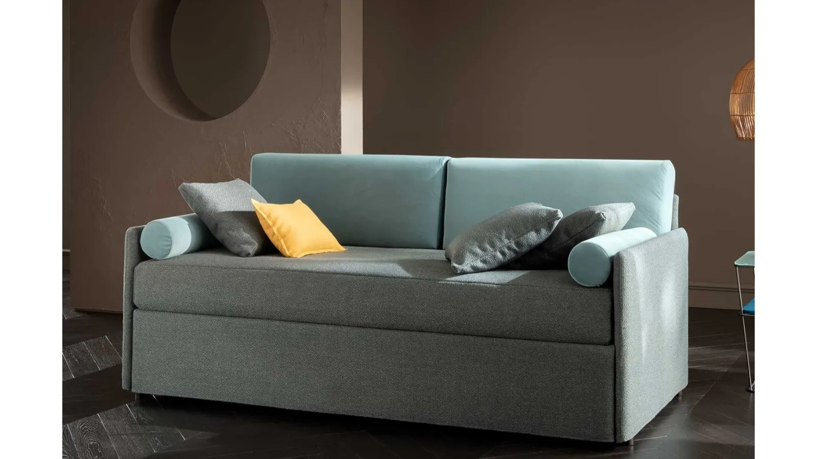 Letto singolo con box contenitore Soul Young Teddy Ponte di Altrenotti