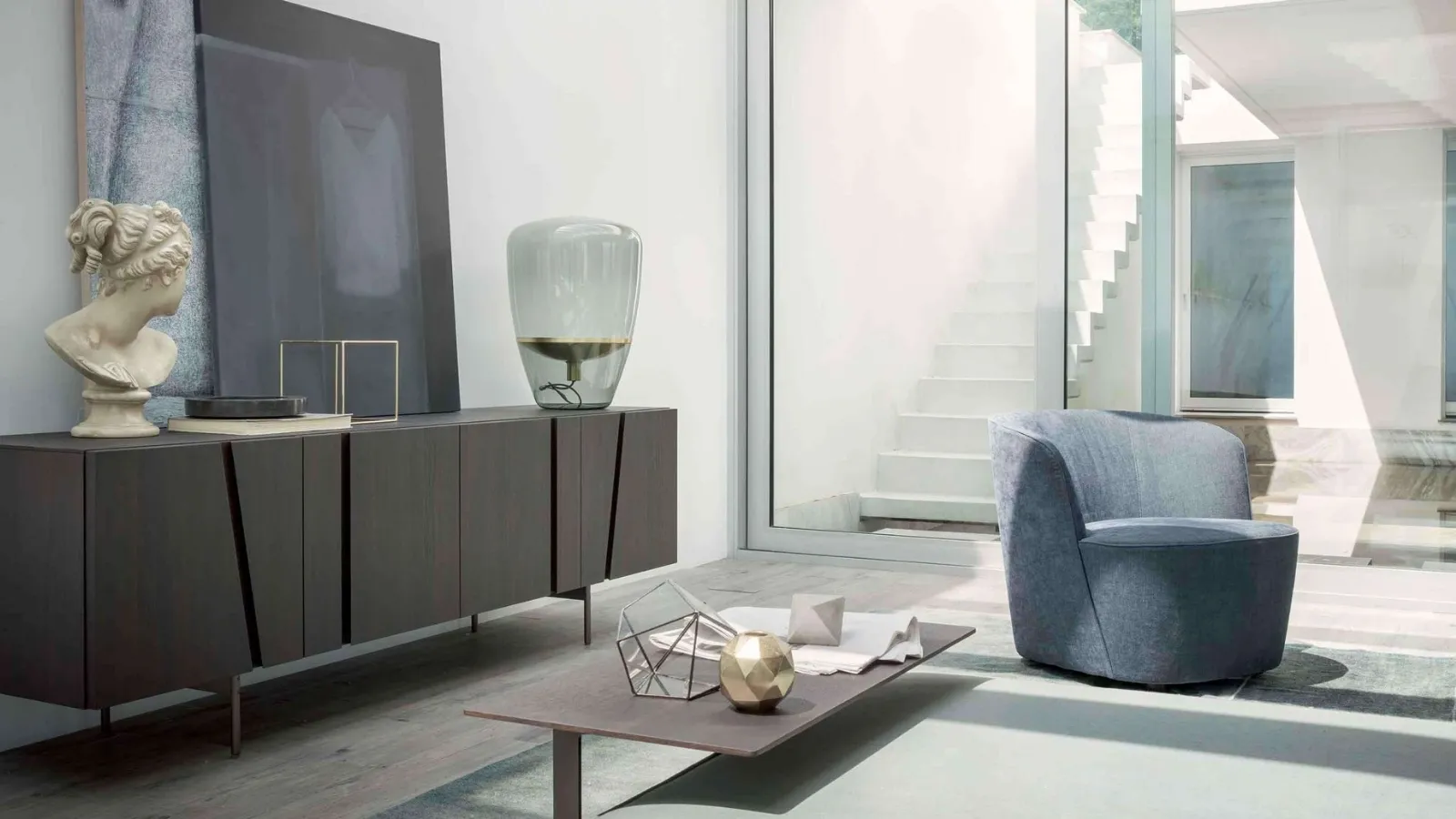 Madia Picture in rovere termotrattato di Lema