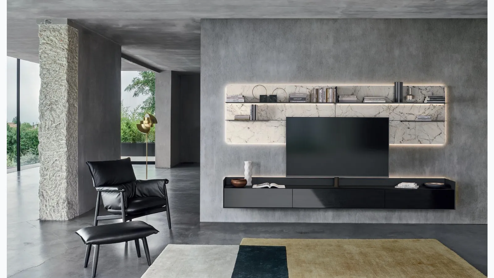 Mobile Porta Tv Cabaret One di Sangiacomo