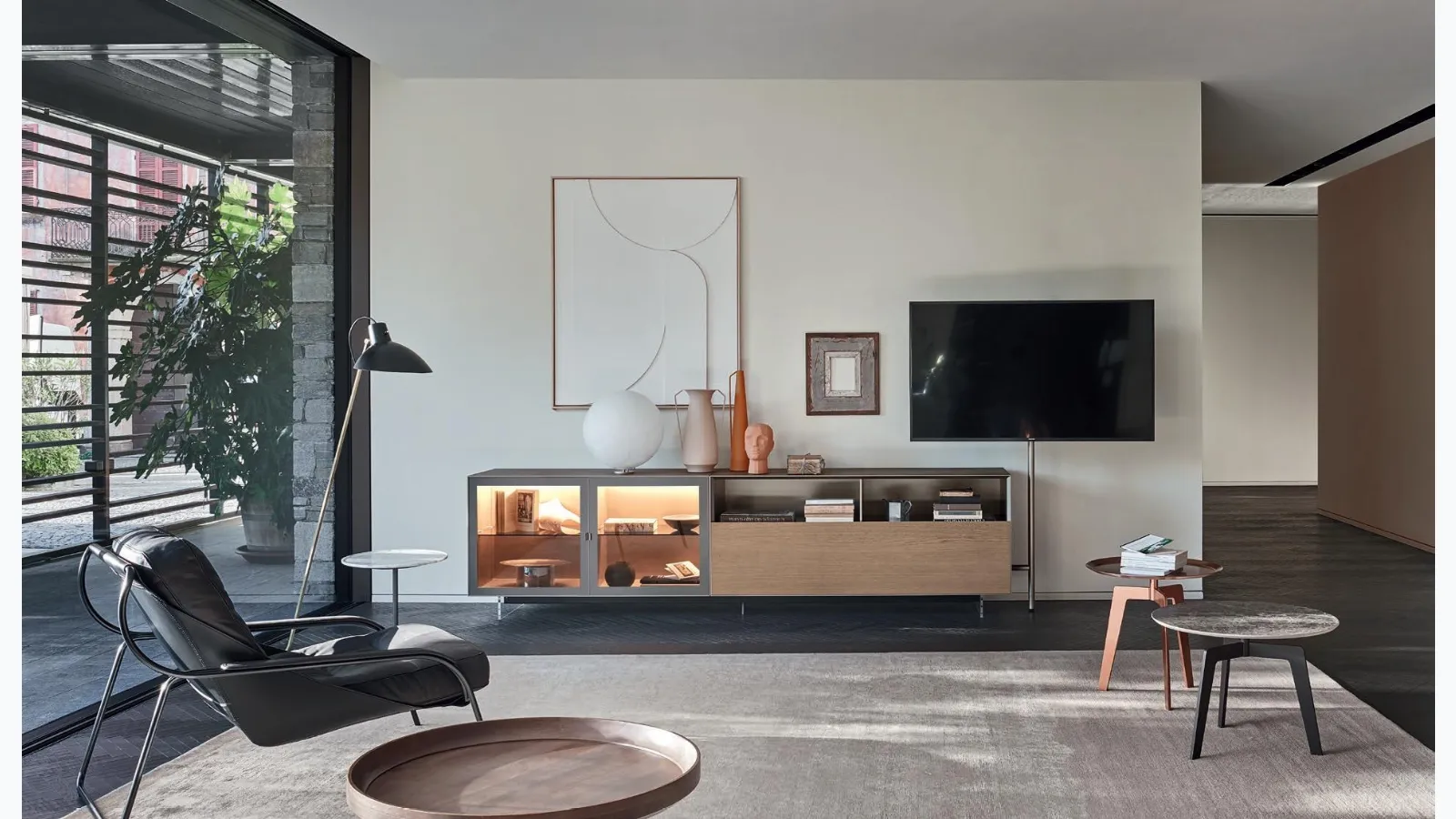 Mobile Porta Tv Domino di Sangiacomo