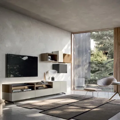 Mobile Porta Tv Lampo di Sangiacomo