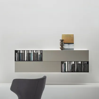 Mobile sospeso Wallover in laccato di Caccaro