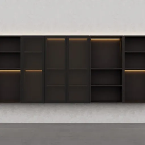 Parete Attrezzata modulare Climb Naxos di Fratelli Elli