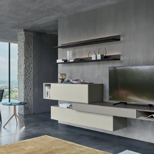 Parete Attrezzata Domino 02 di Sangiacomo