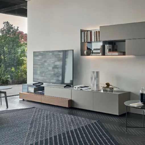 Parete Attrezzata Domino 03 di Sangiacomo