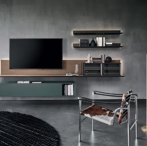 Parete Attrezzata Domino 07 di Sangiacomo