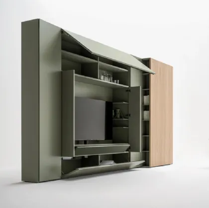 Parete Attrezzata Living Roomy di Caccaro