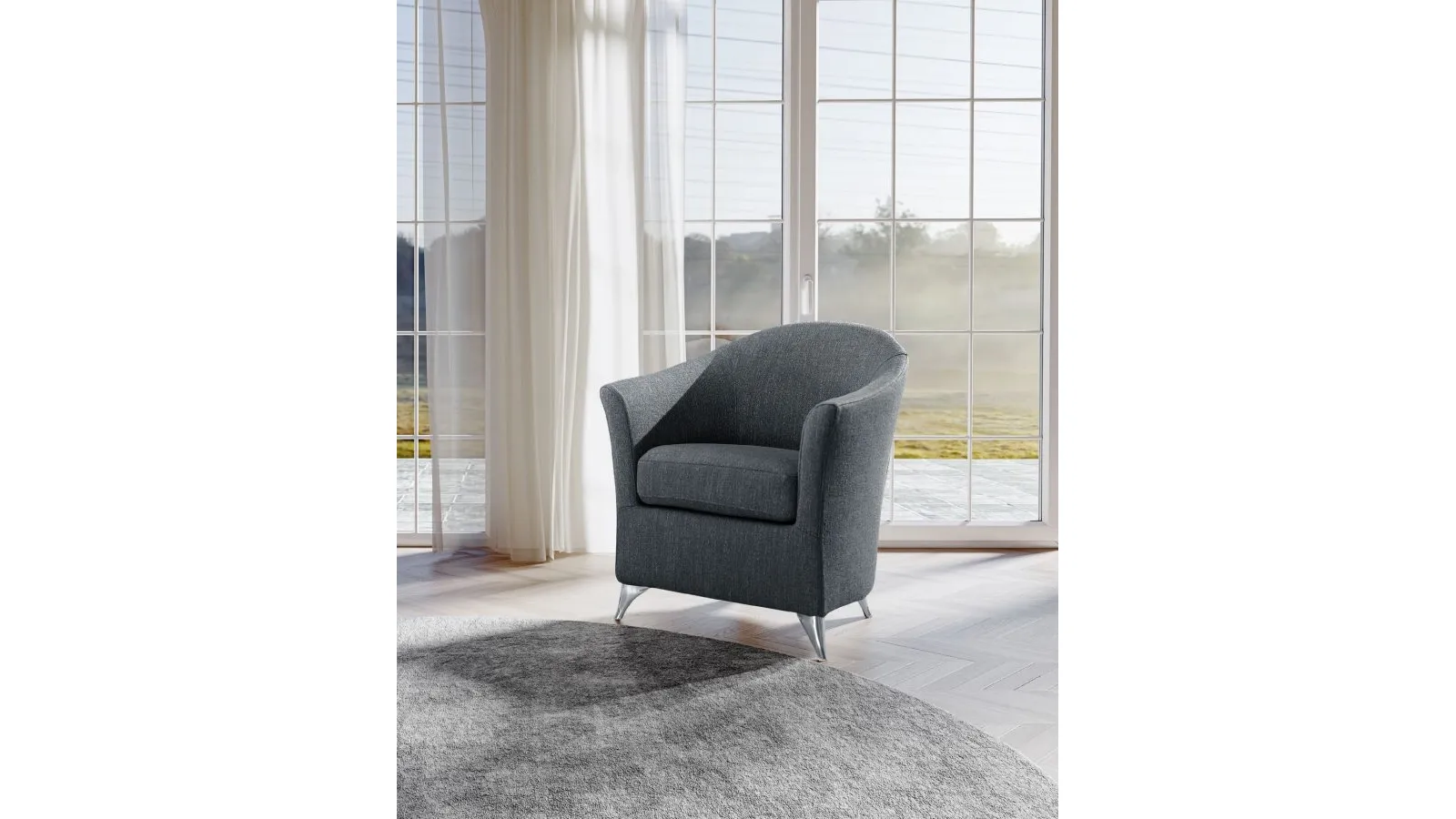 Poltroncina Claudia di MorbidLine Salotti