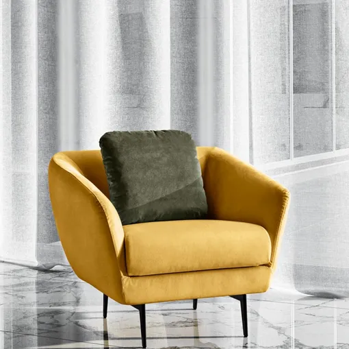 Poltrona Cleo di MorbidLine Salotti