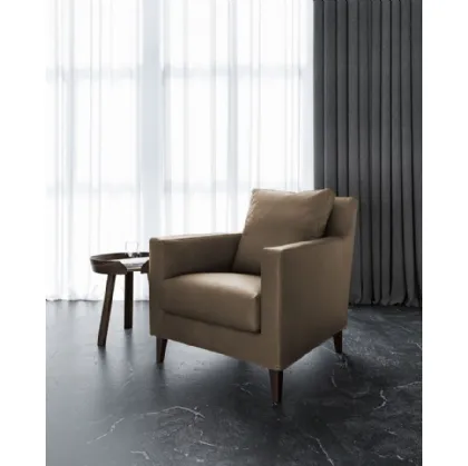 Poltroncina in pelle Frida di MorbidLine Salotti