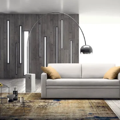 Divano Letto in tessuto Gemini di MorbidLine Salotti