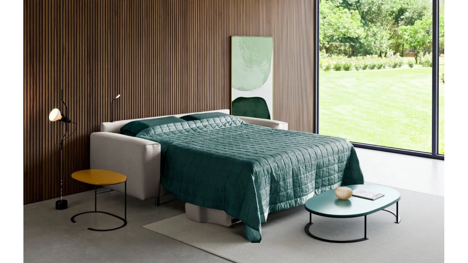 Divano letto Aries di MorbidLine Salotti