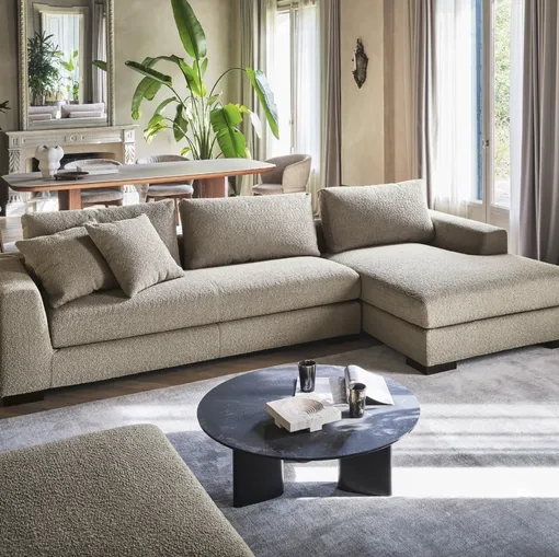 Divano con penisola Sierra di Calligaris