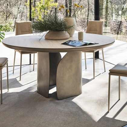 Sedia in pelle Carmen di Calligaris