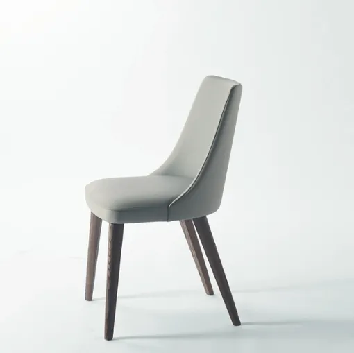 Sedia Eva in ecopelle di Sangiacomo