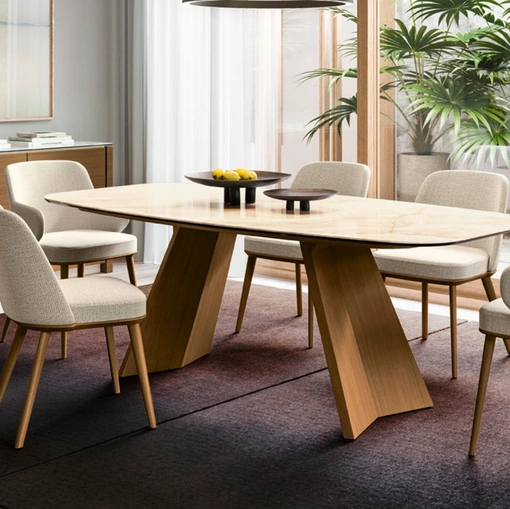 Sedia in tessuto Foyer di Calligaris