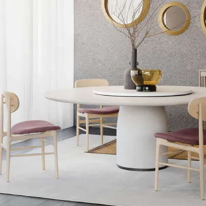 Sedia in legno di frassino Fred di Lema