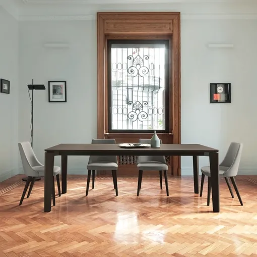 Tavolo Desco in Rovere Argilla di Sangiacomo