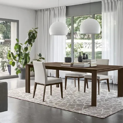 Tavolo allungabile Omnia in legno di Calligaris