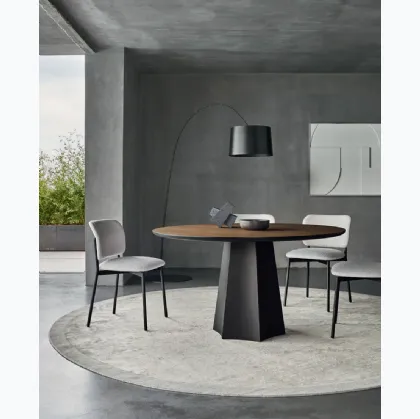 Tavolo rotondo Poliedro di Sangiacomo